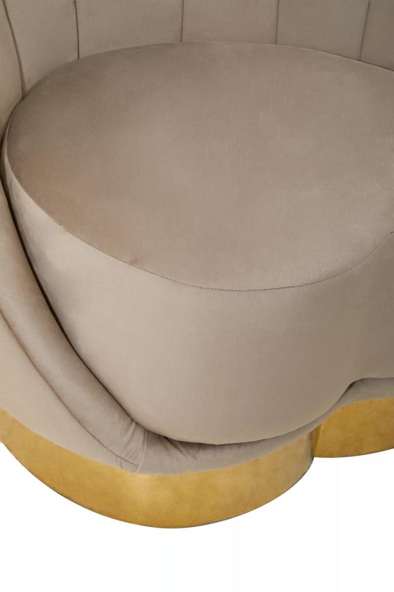 Luxe Velvet Gold Base Chair