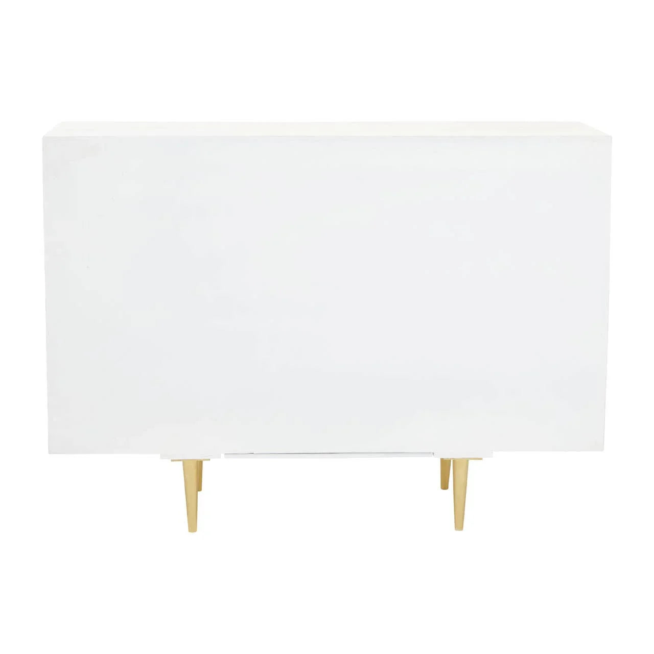 Golden Touch Mango Wood Sideboard with Circular Handles