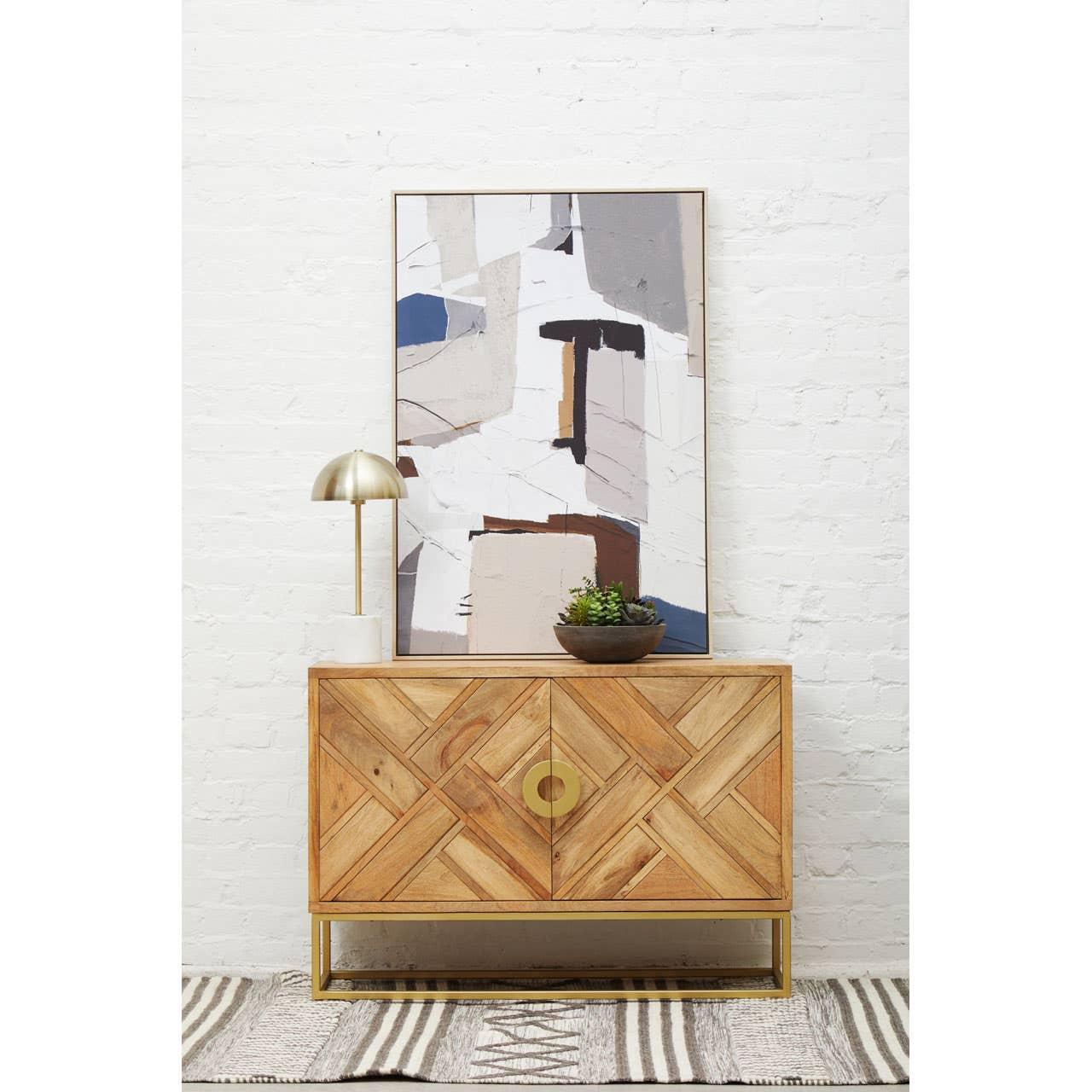 Golden Leg Mango Wood Sideboard