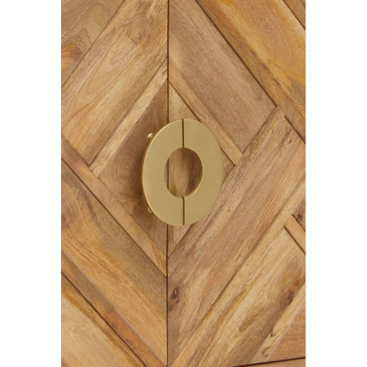 Golden Leg Mango Wood Sideboard