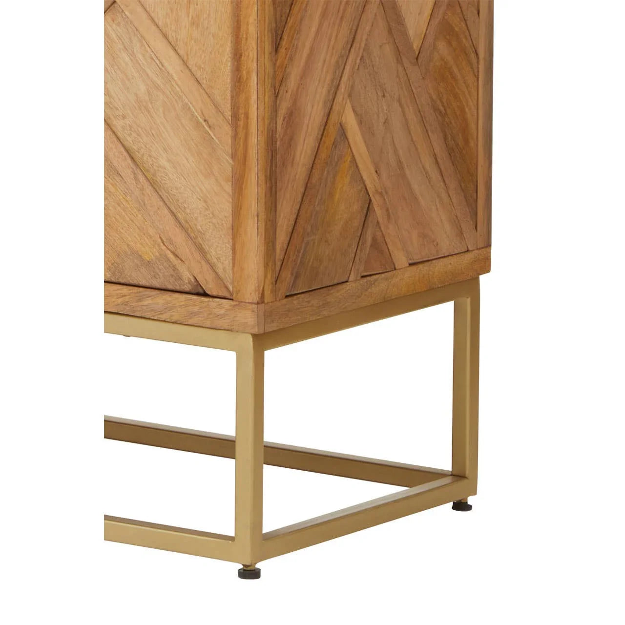 Golden Leg Mango Wood Sideboard