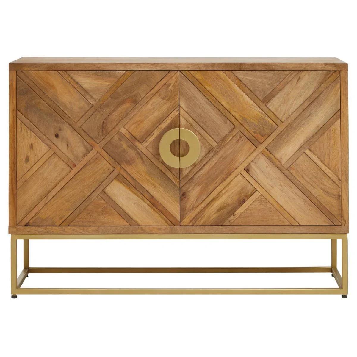 Golden Leg Mango Wood Sideboard