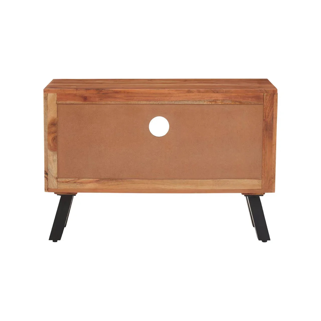 Modern Acacia Media Storage Unit