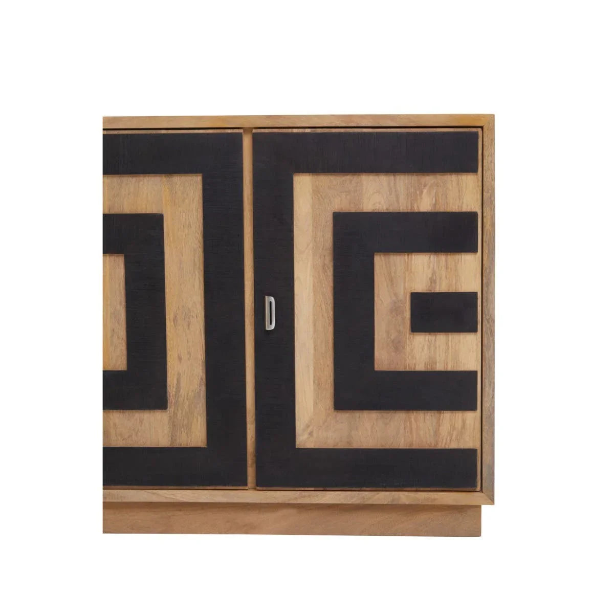 Salem 4-Door Mango Wood Sideboard with Unique Pattern