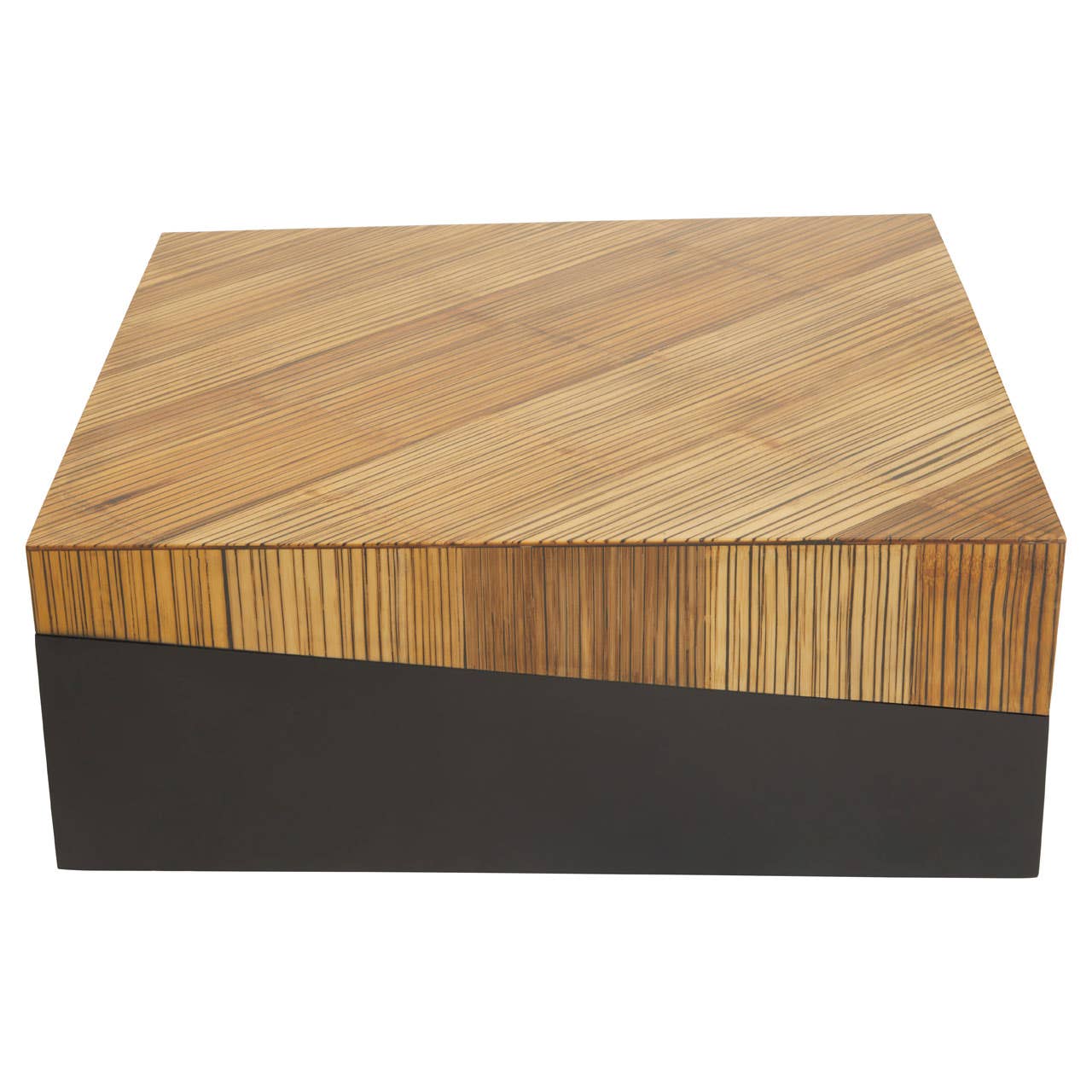 Bamboo Angular Coffee Table