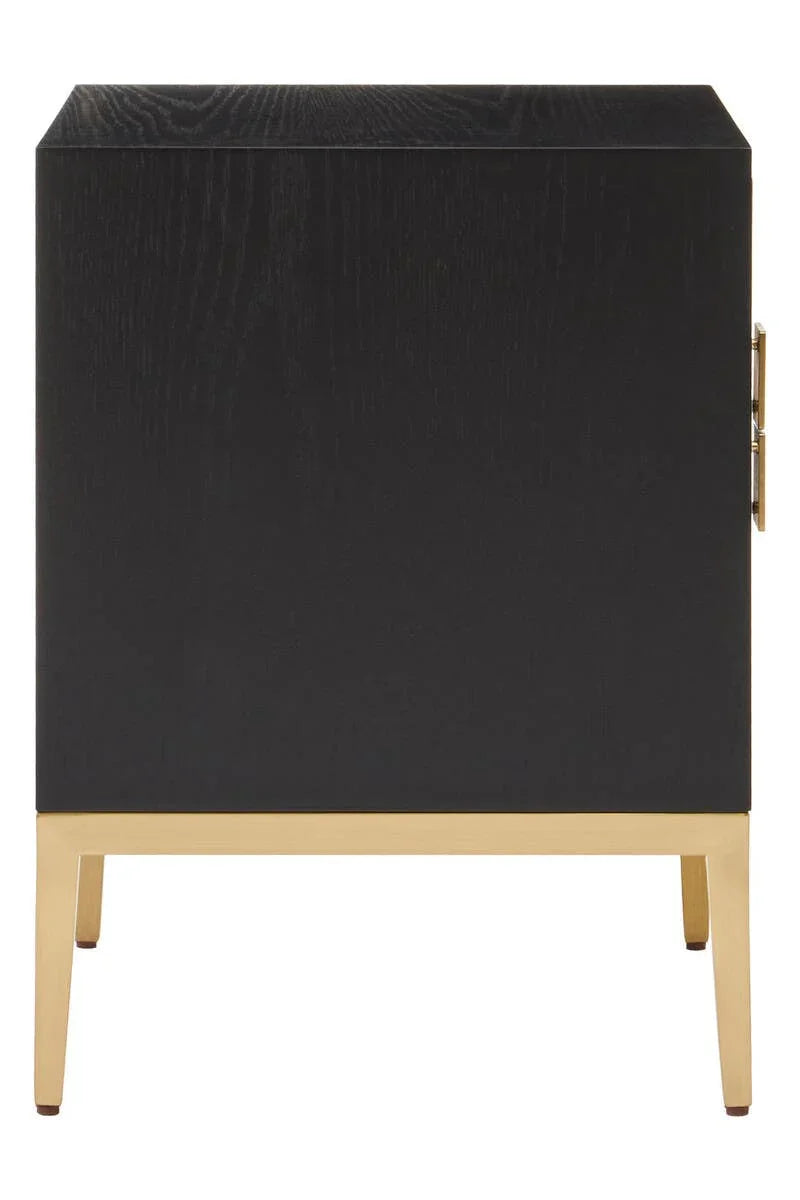 Modern Two-Tone Side Table