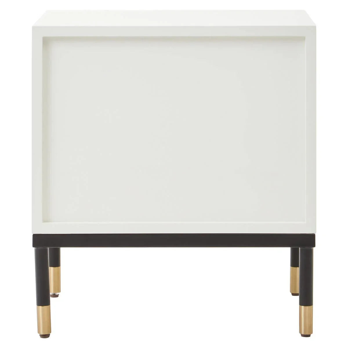 Modern Geometric Drawer Side Table