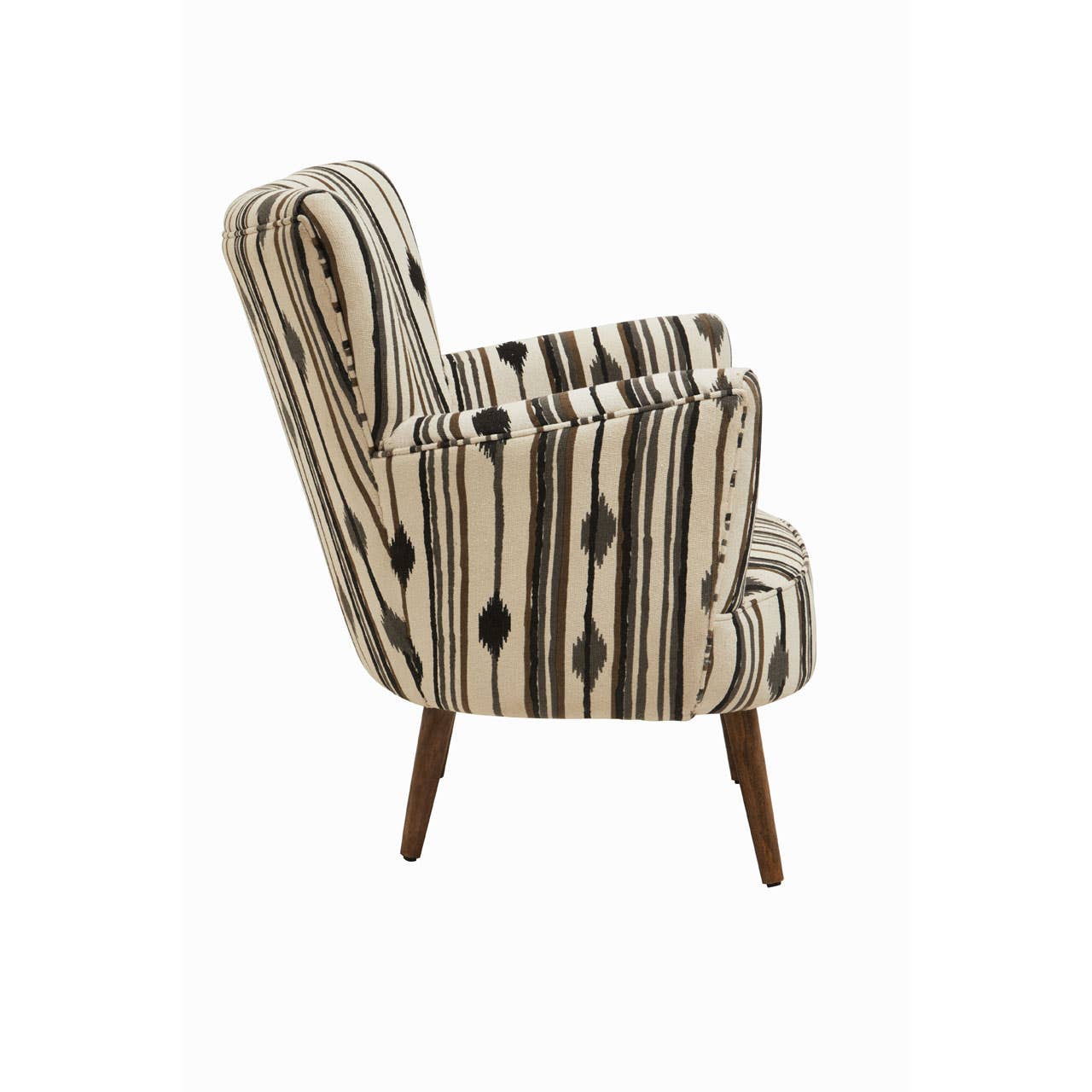 Modern Diamond Weave Armchair