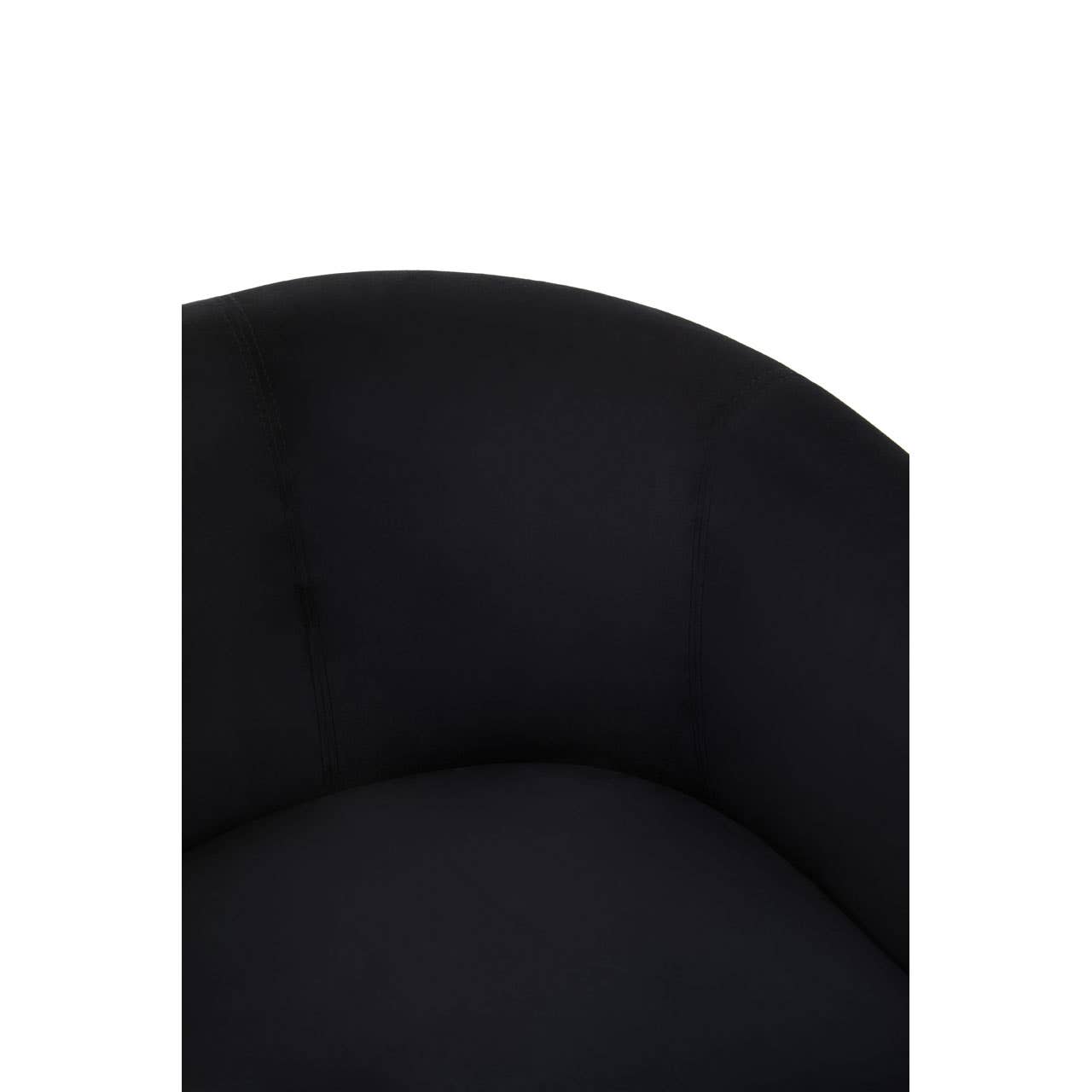 Luxe Black Velvet Dining Chair