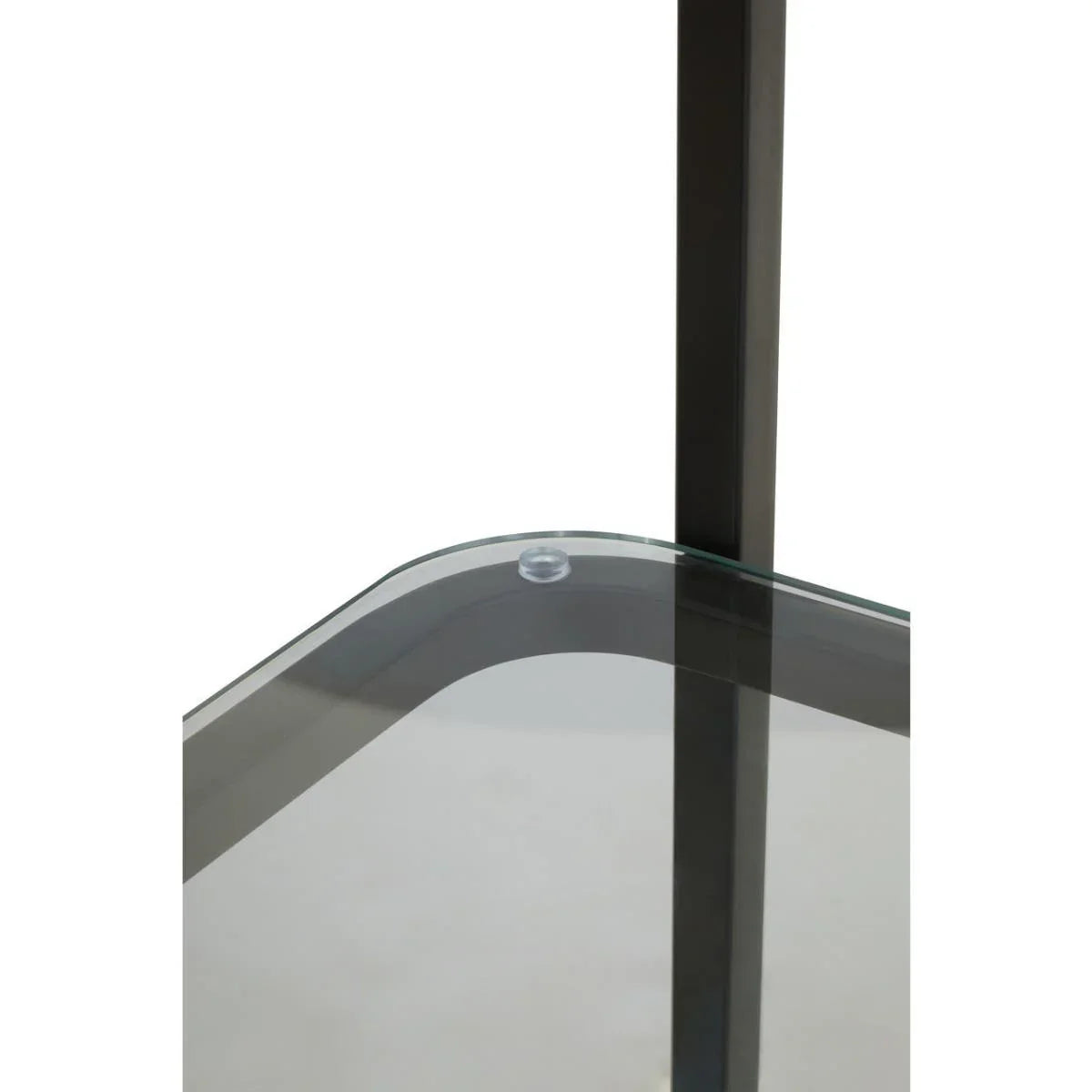 Deco Black Glass Shelf