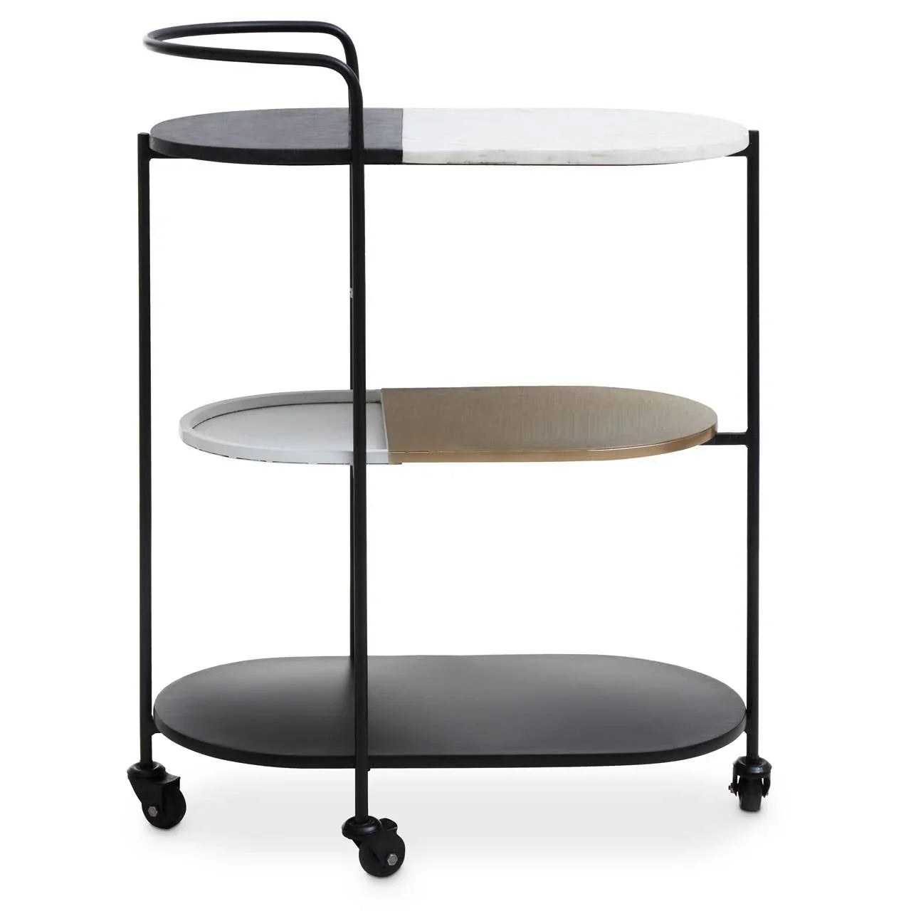Marble Tiered Trolley