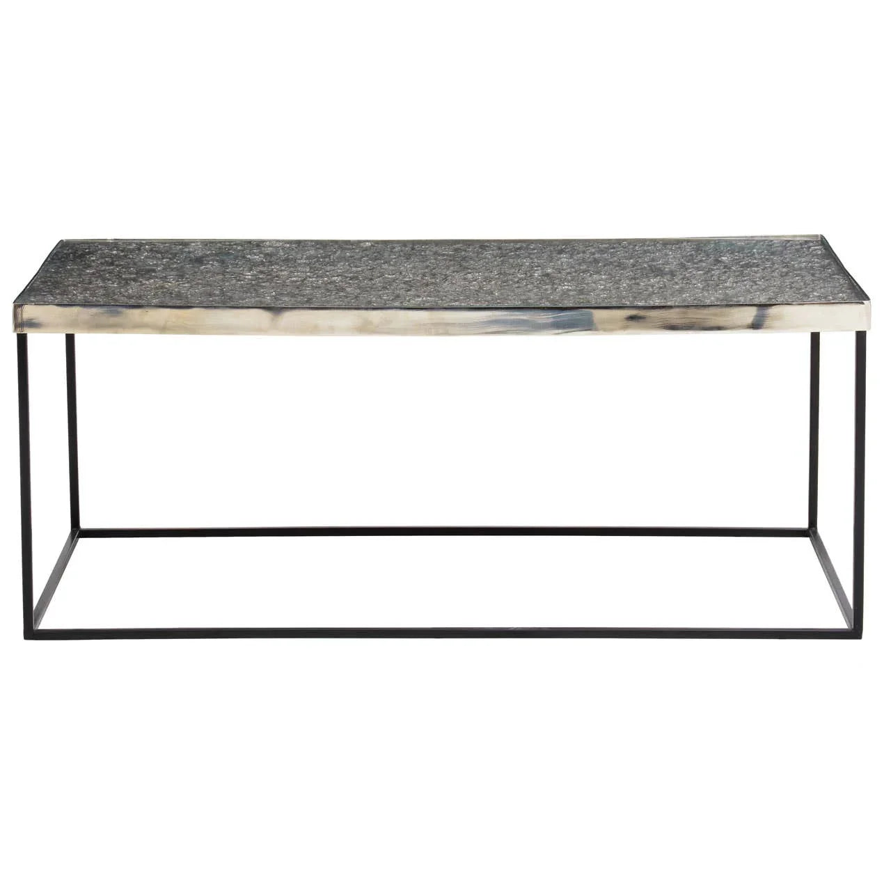Silver Glass Coffee Table