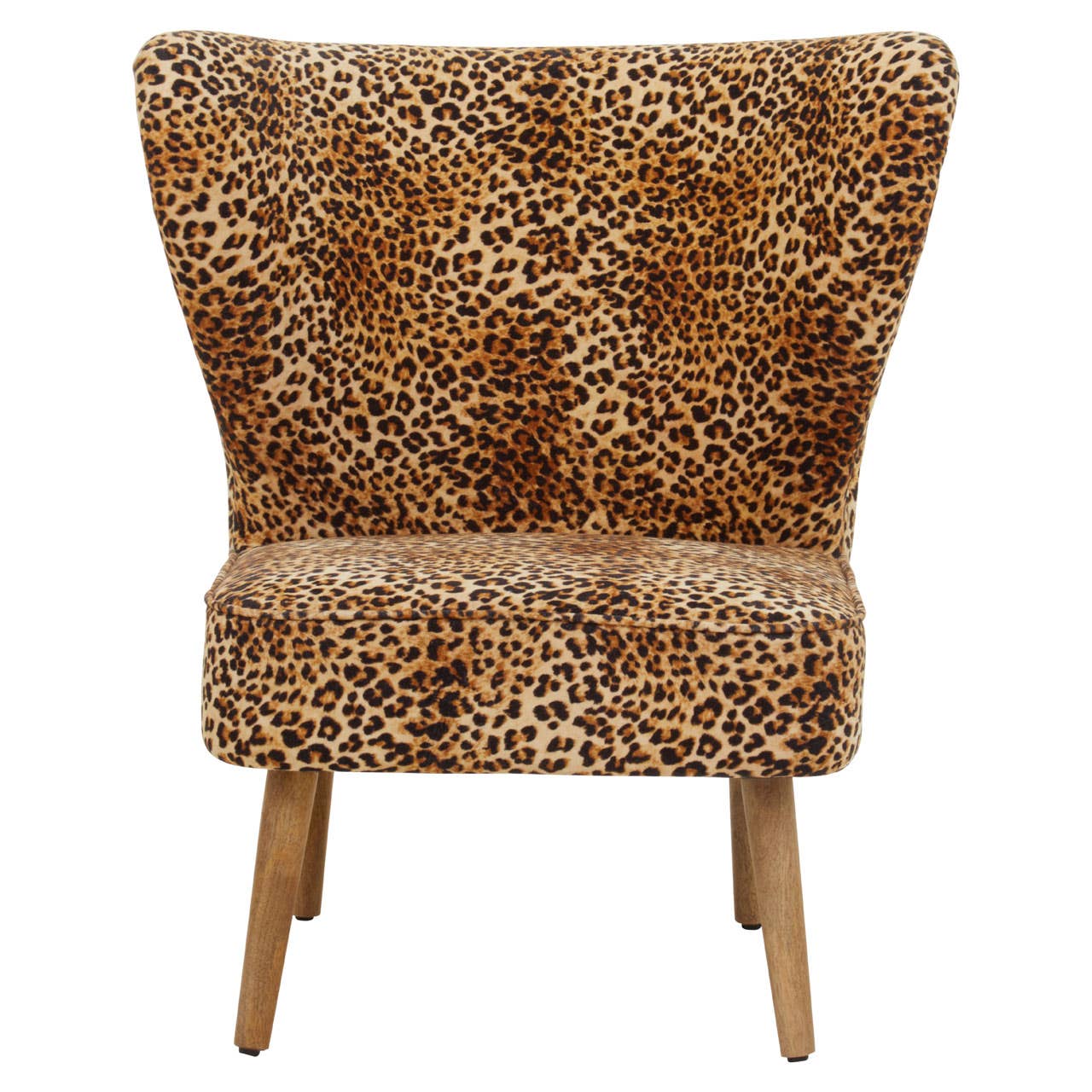 Luxe Leopard Accent Chair