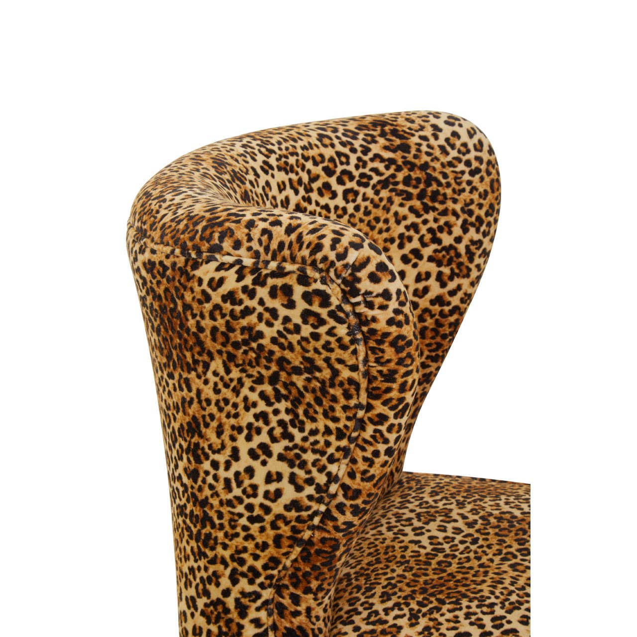 Luxe Leopard Accent Chair