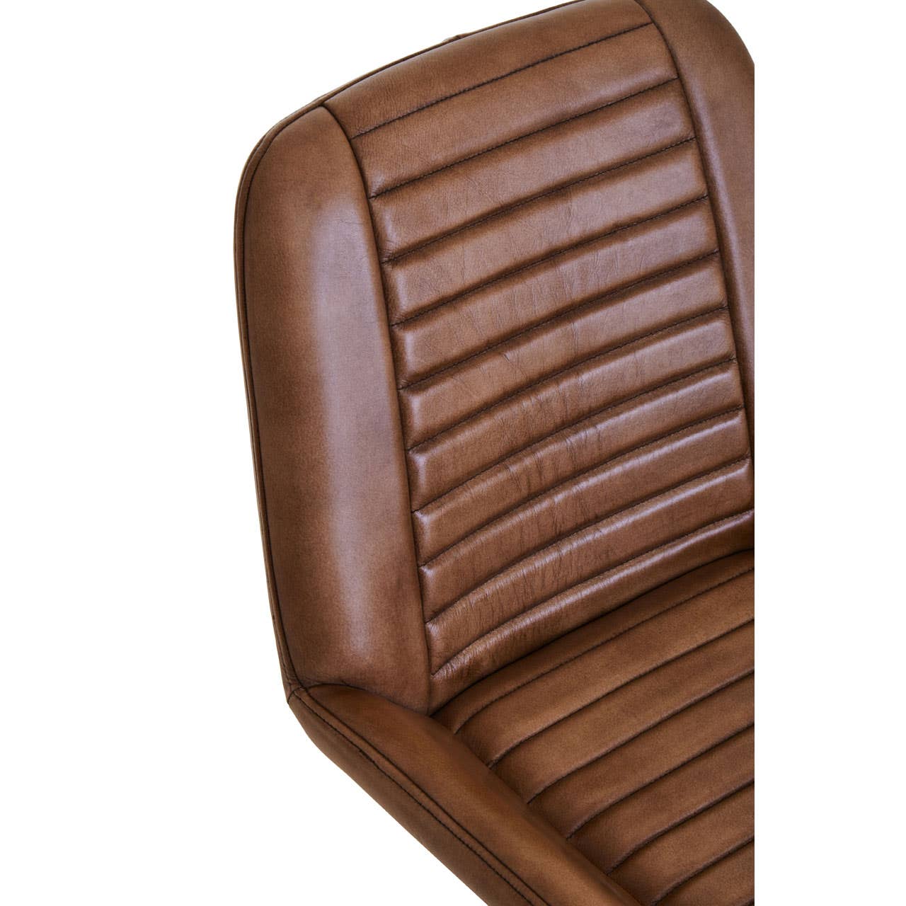 Luxe Leather Accent Chair