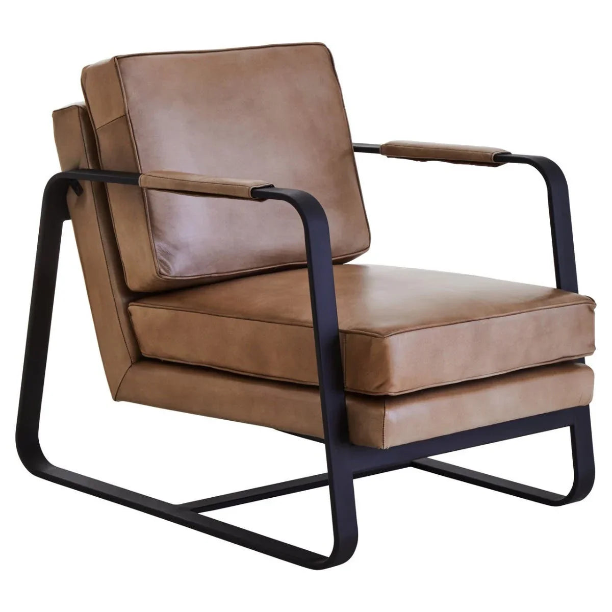 Modern Leather Armchair