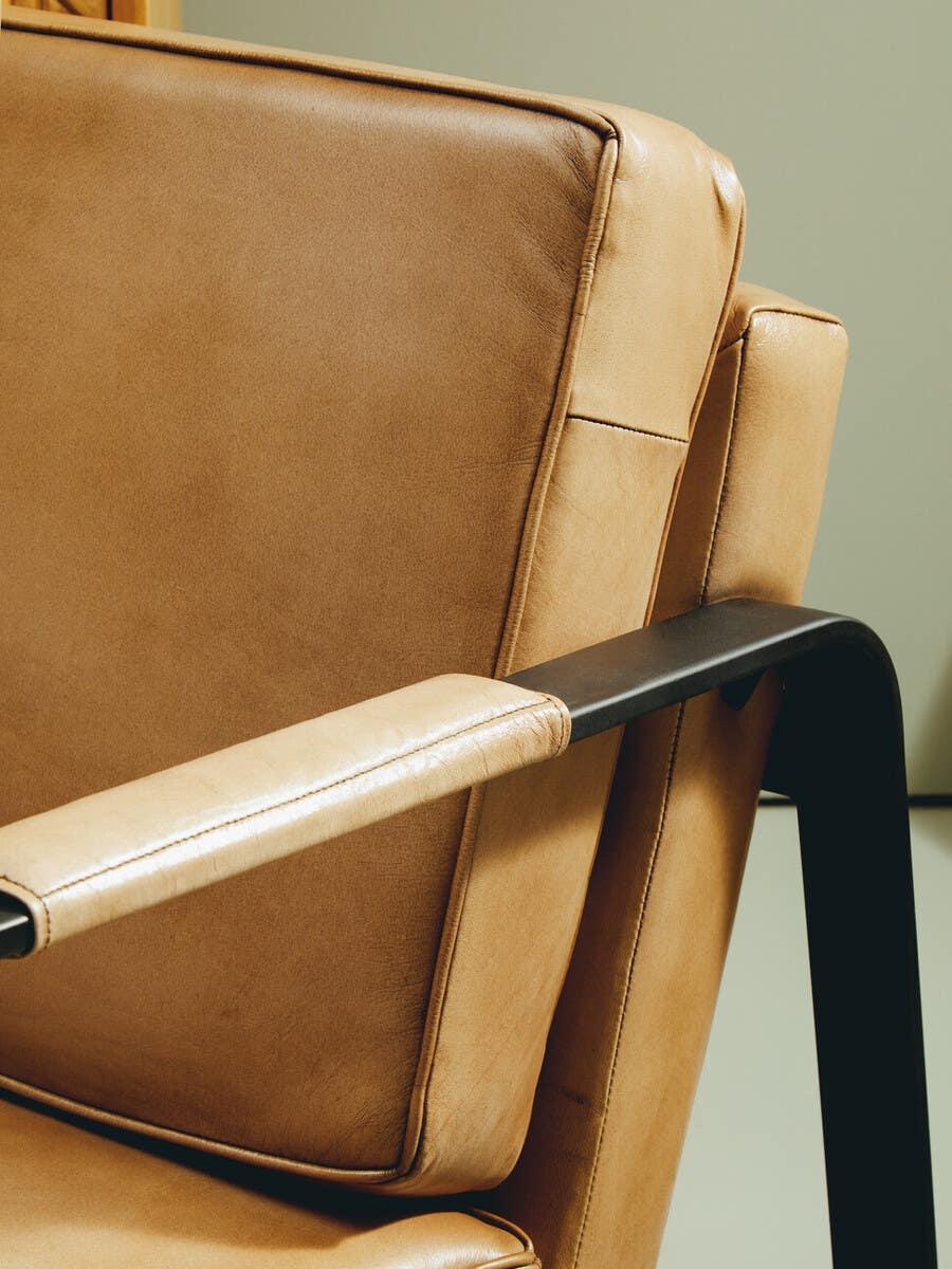 Modern Leather Armchair