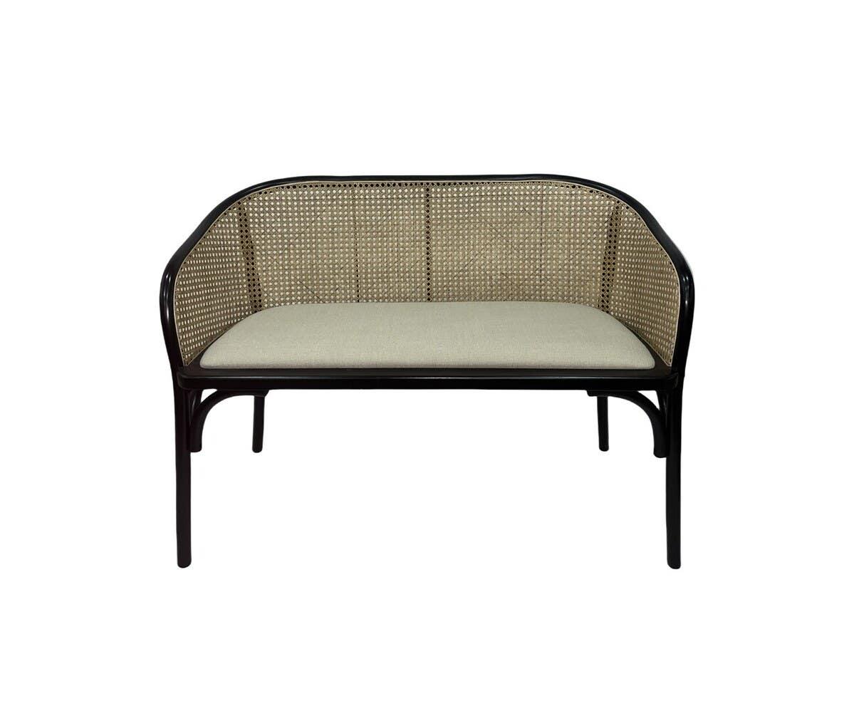 Modern Cane Bench