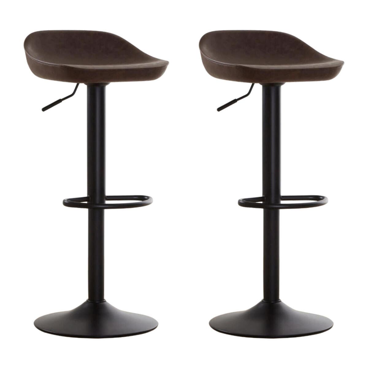 Modern Mocha Bar Stools