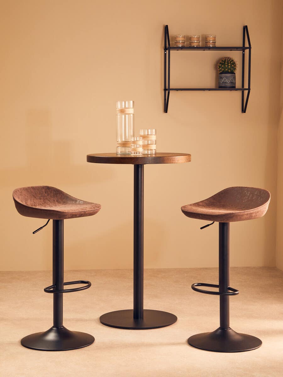 Modern Mocha Bar Stools