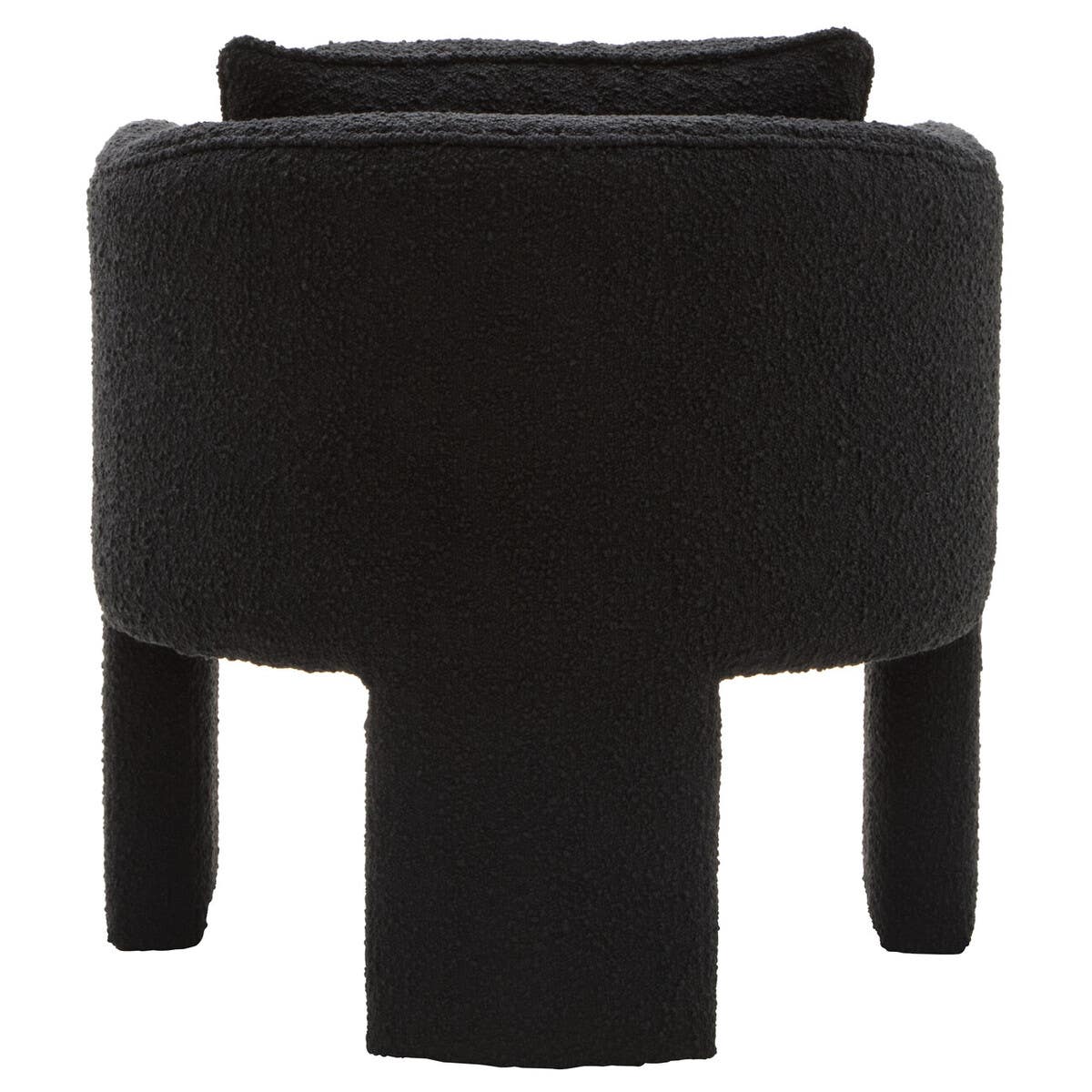 Cozy Modern Curved Armchair