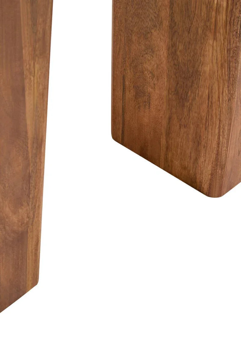 Mango Wood Modern Coffee Table