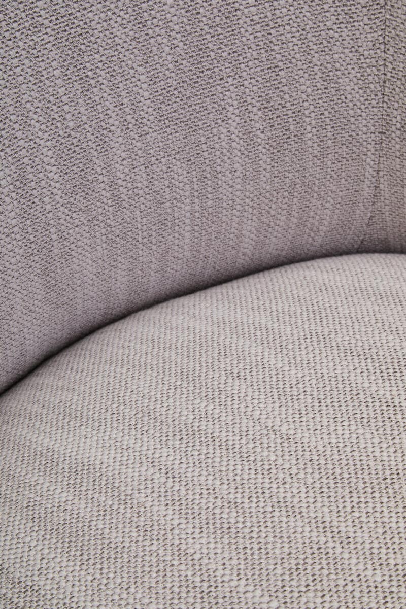 Curved Swivel Accent Chair