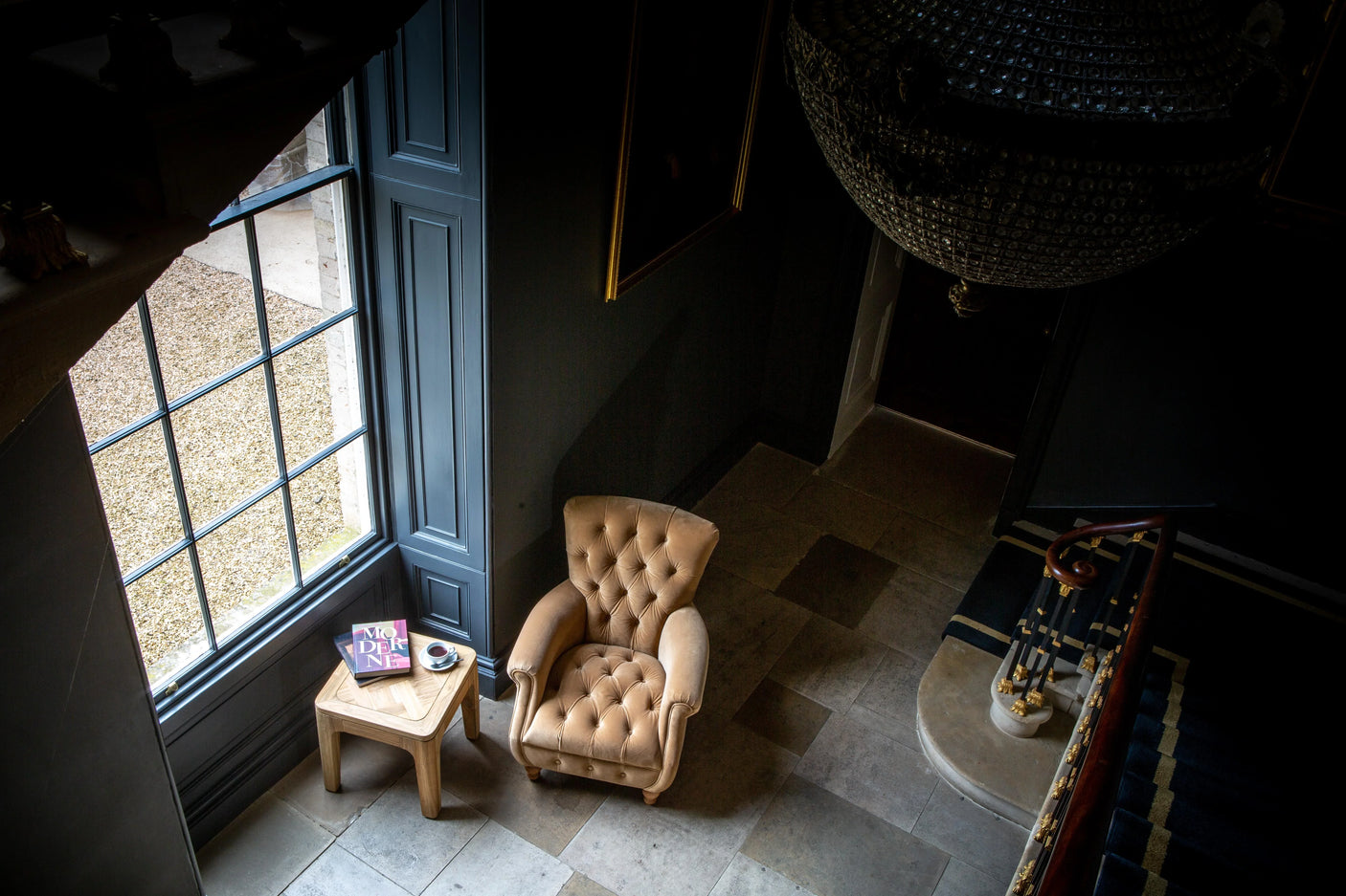 Westminster Armchair in Butterscotch Velvet Grade 1