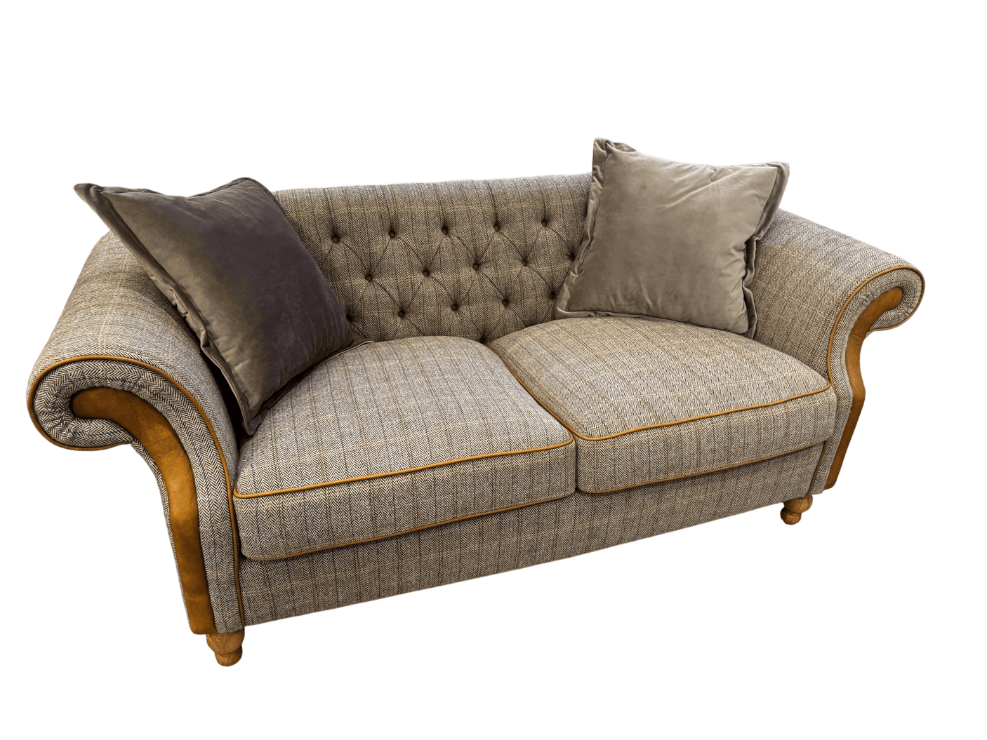 Edale 2 Seater Sofa in Harrington Tweed (Fellwood Lodge)