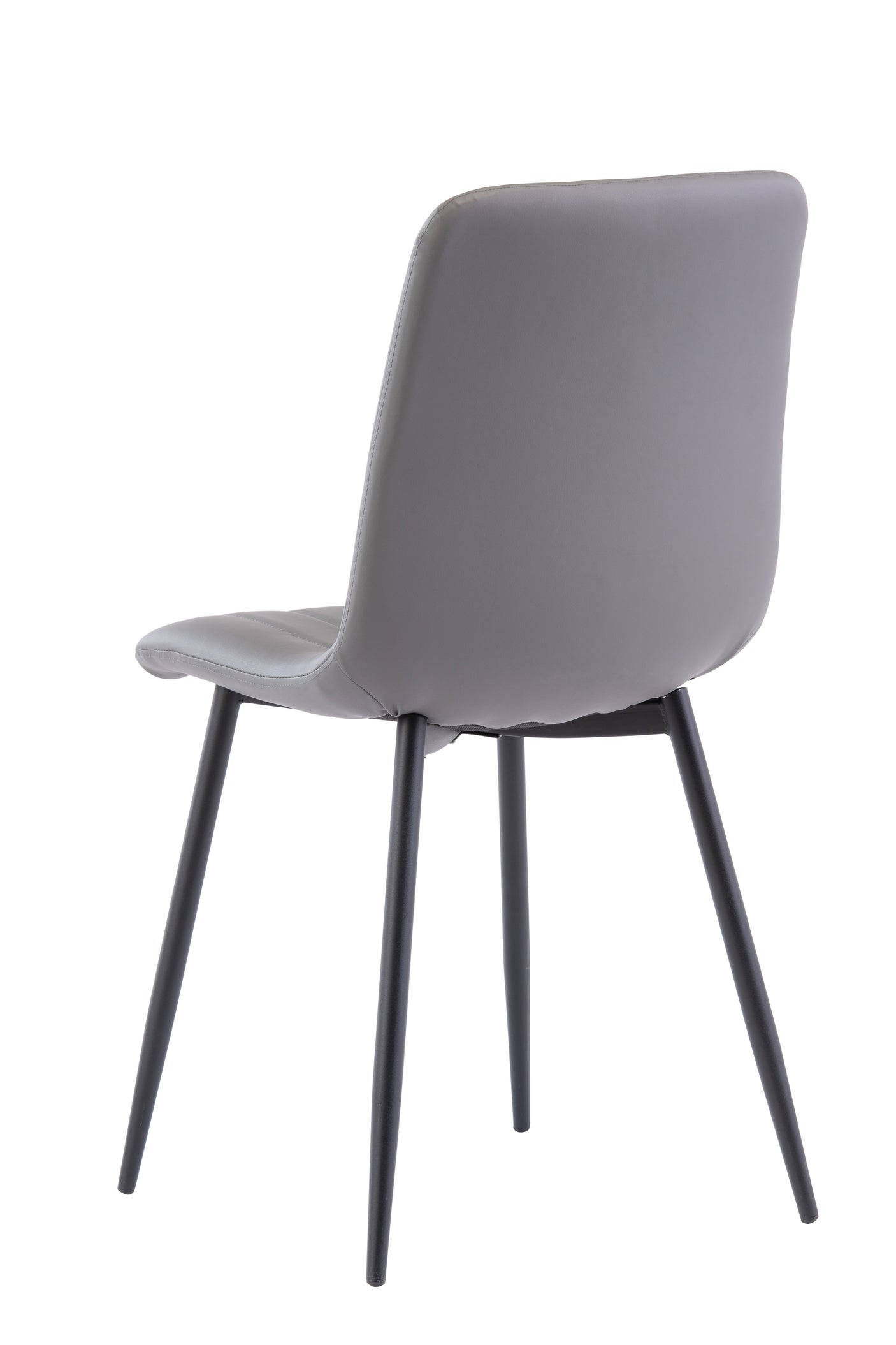 Set of 4 Stylish Grey Dining Chairs for Modern Homes