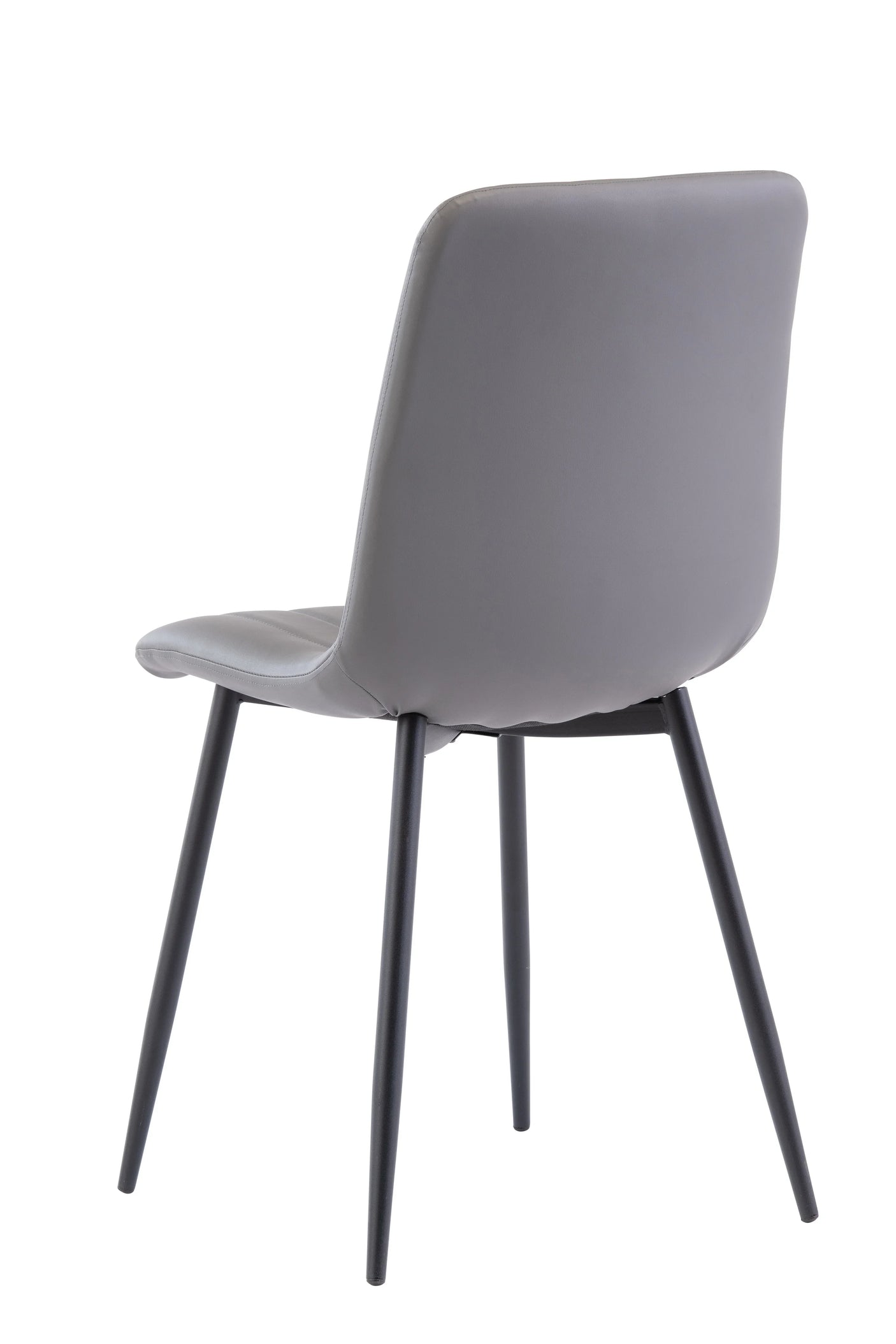 Set of 4 Stylish Grey Dining Chairs for Modern Homes