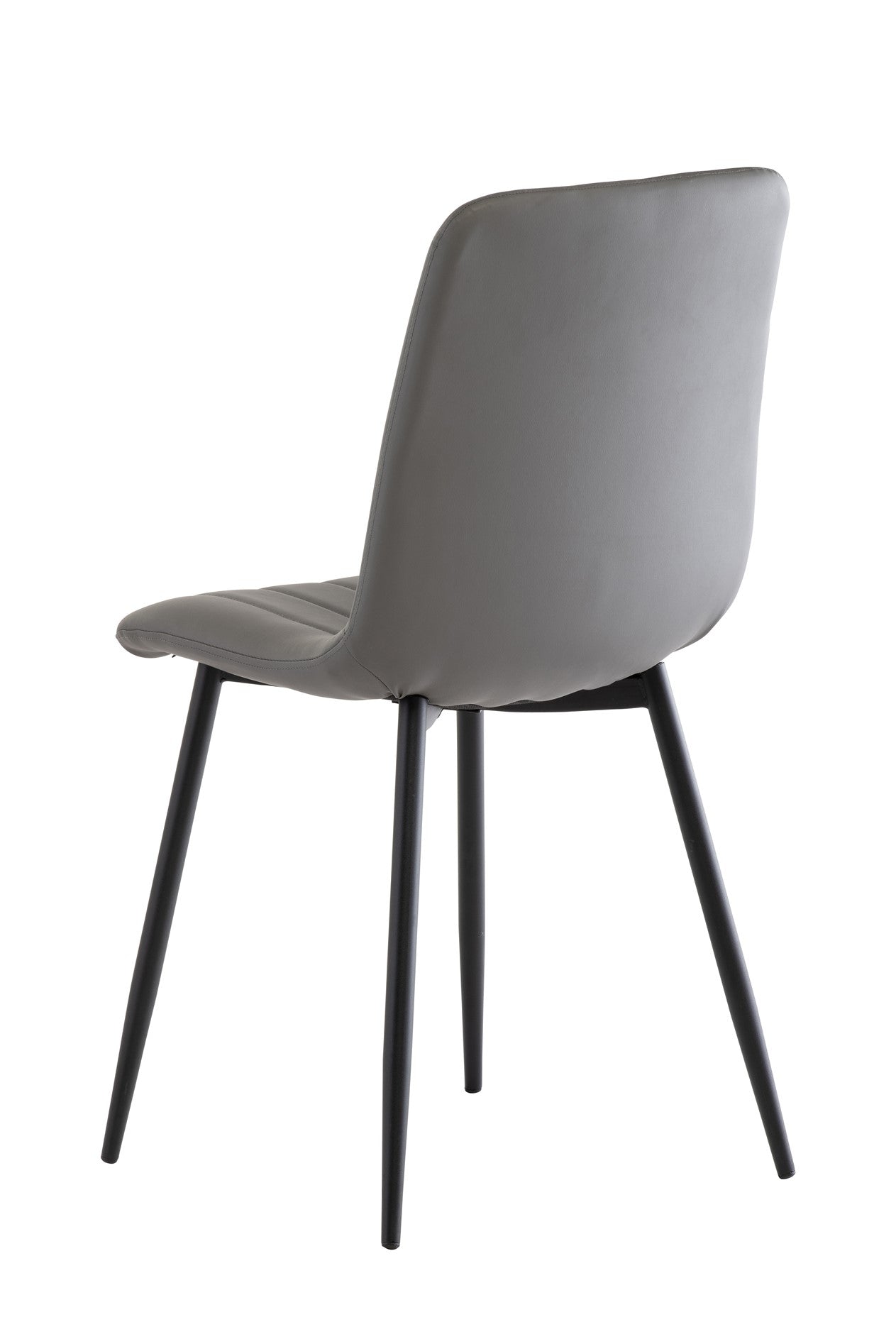 Set of 4 Stylish Grey Dining Chairs for Modern Homes