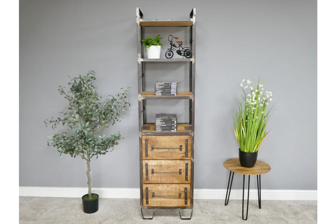 Industrial Bookcase - 6343