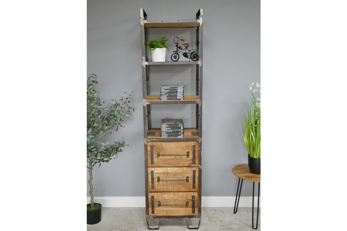 Industrial Bookcase - 6343
