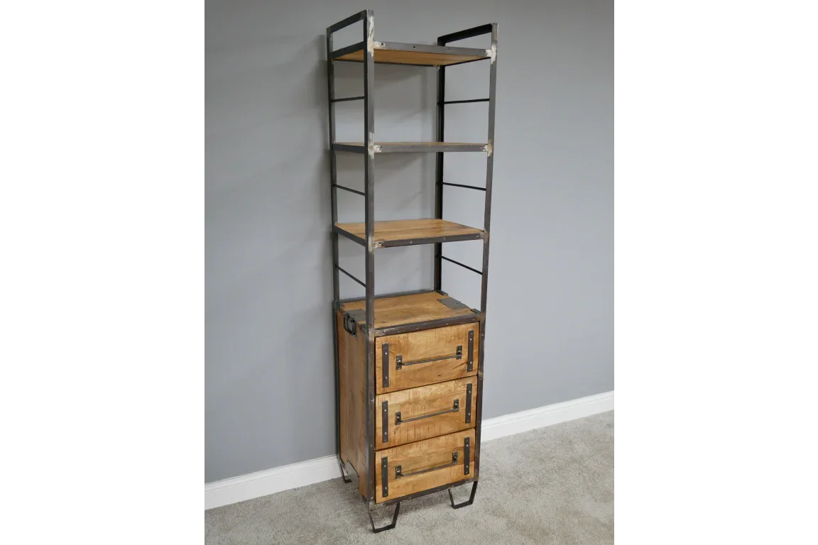 Industrial Bookcase - 6343