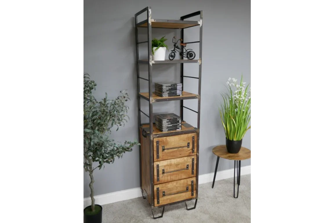 Industrial Bookcase - 6343