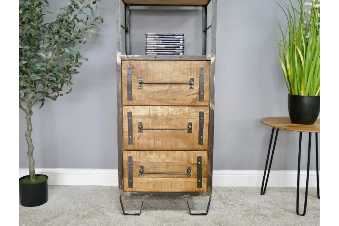 Industrial Bookcase - 6343