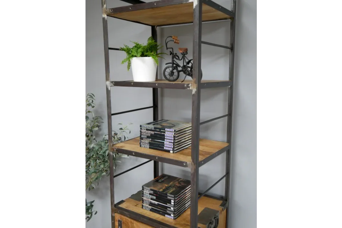 Industrial Bookcase - 6343