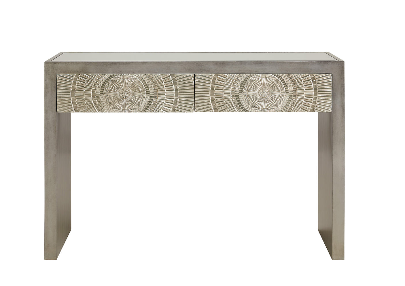 Frenso Console Table-Silver