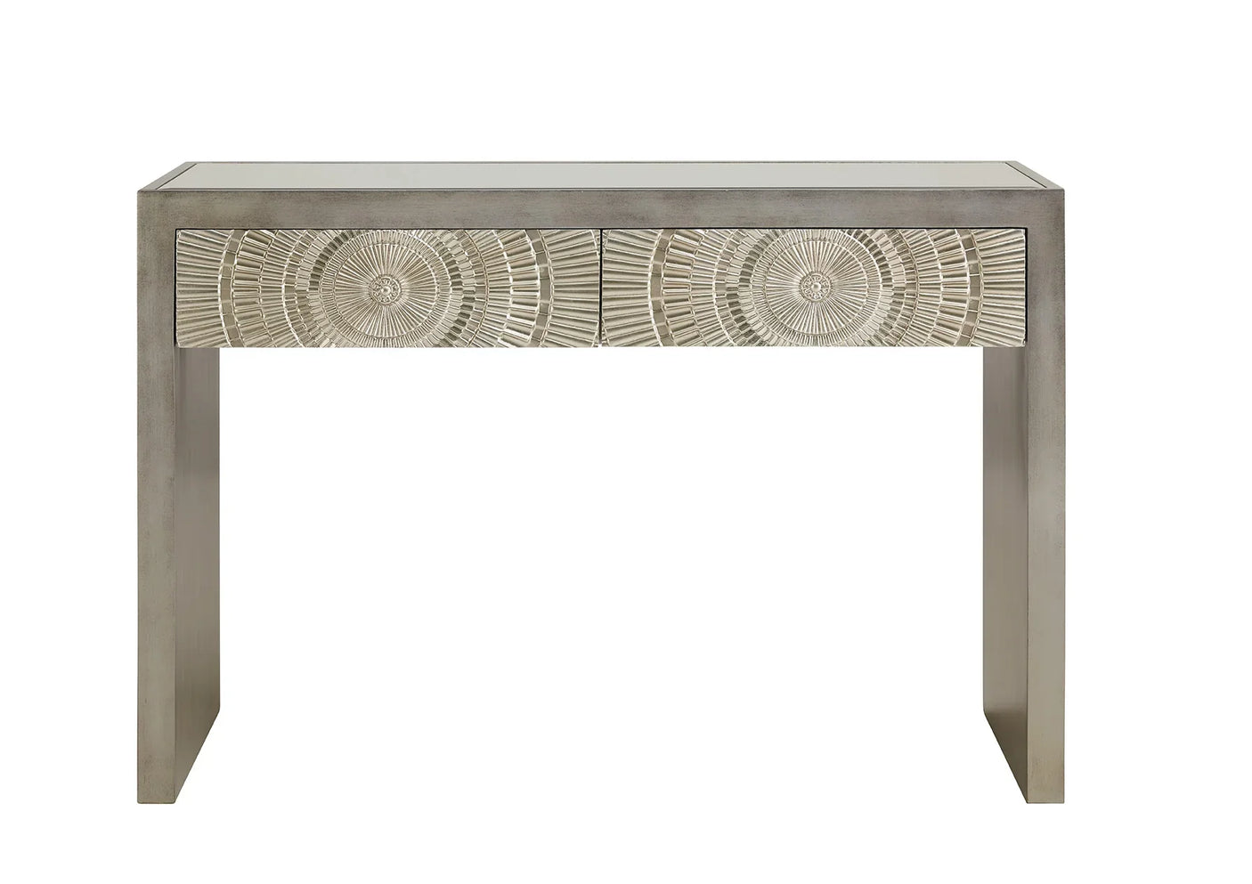 Frenso Console Table-Silver