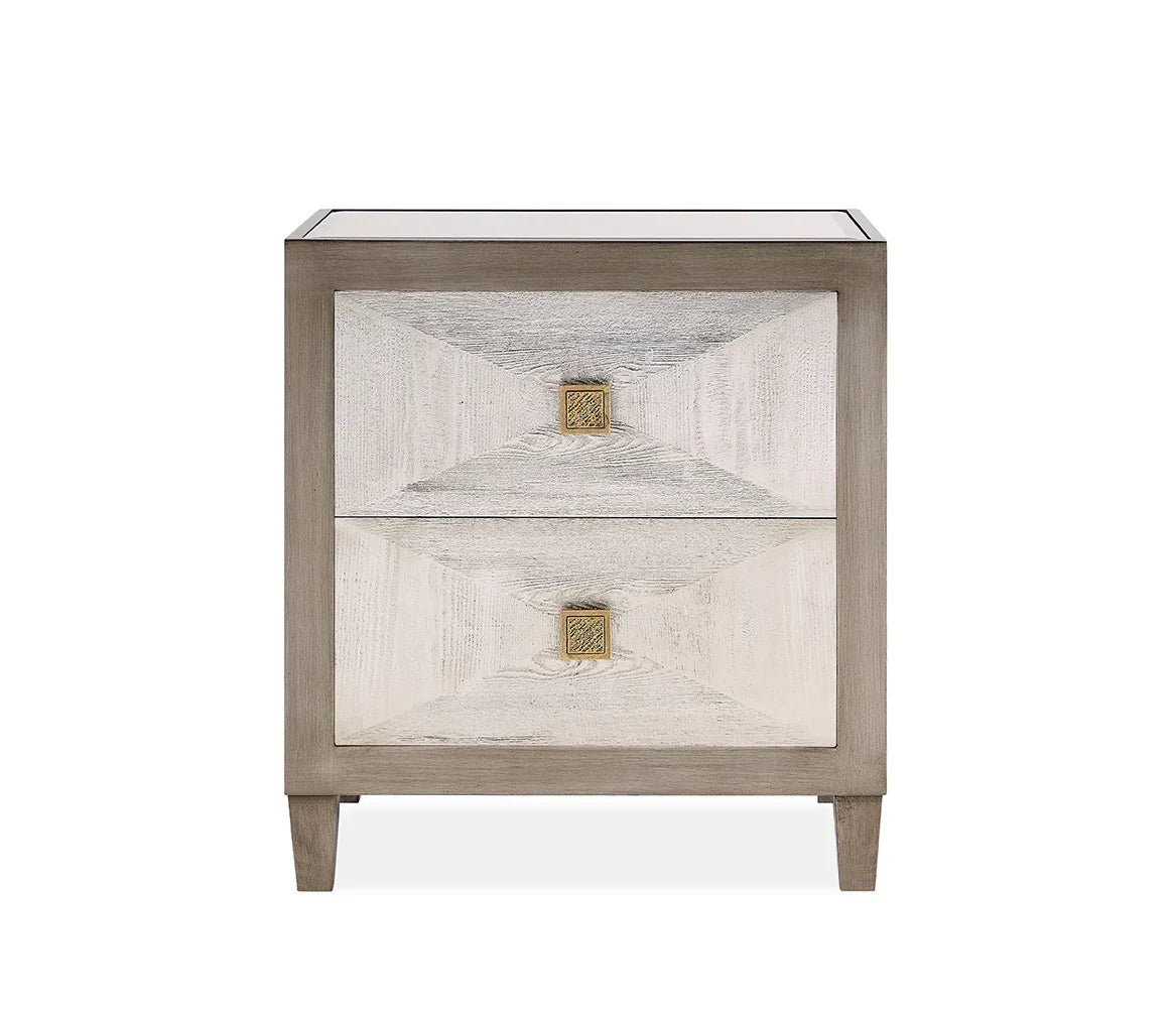 Nova 2 Drawer End Table