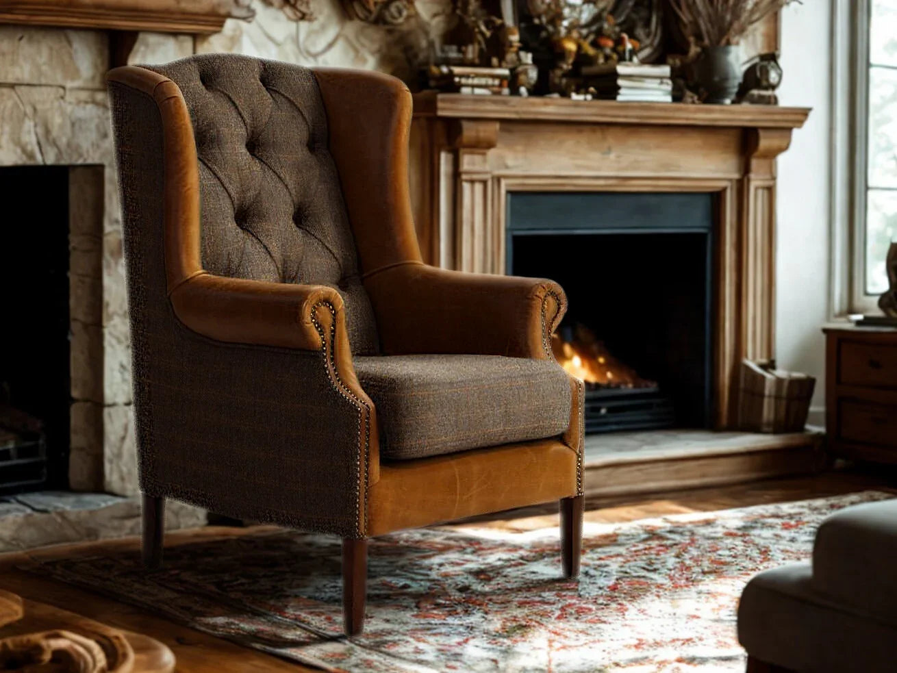 Wing Armchair (3HTP Moreland)