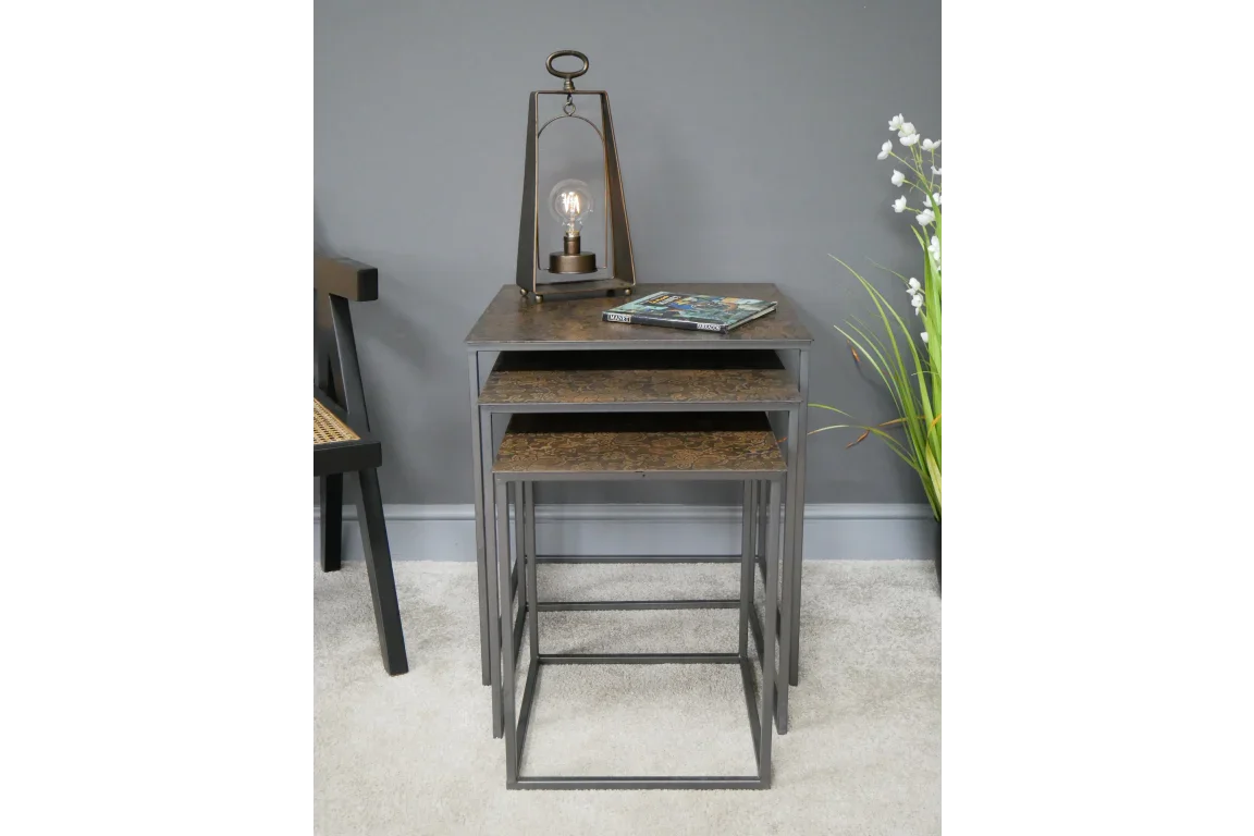 Set Of 3 Side Tables - 6656