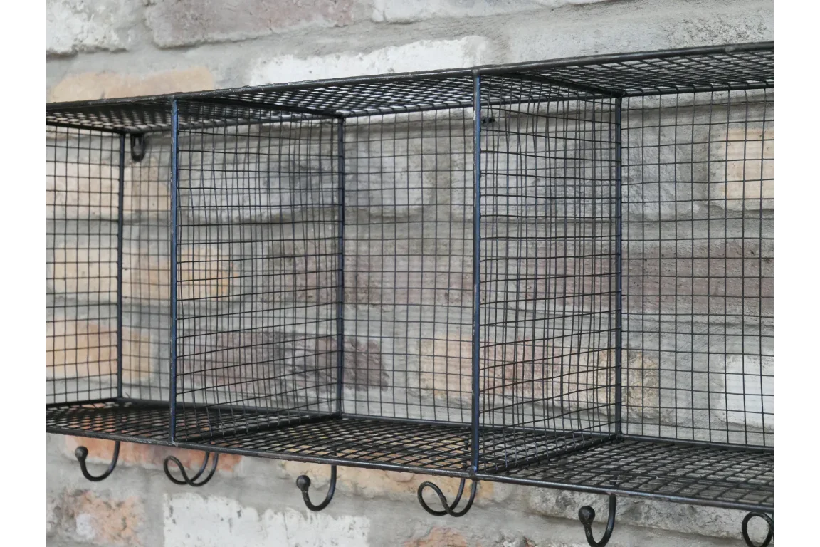 Shelf Unit With Hooks - 6695