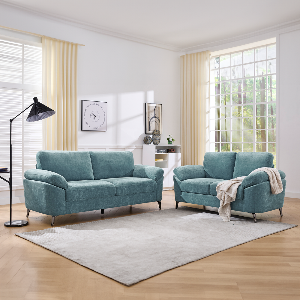 Camden 3 Seater-Teal