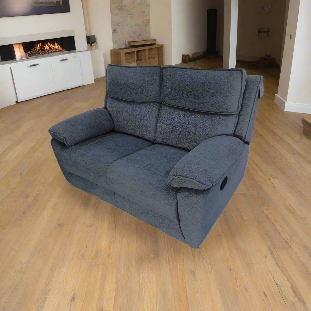 Midtown Recliner 2 Seater Sofa - Dark Grey (Special)