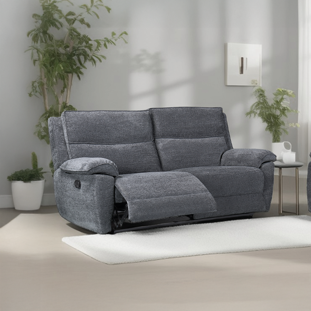 Midtown Recliner 3 Seater Sofa - Dark Grey (Special)