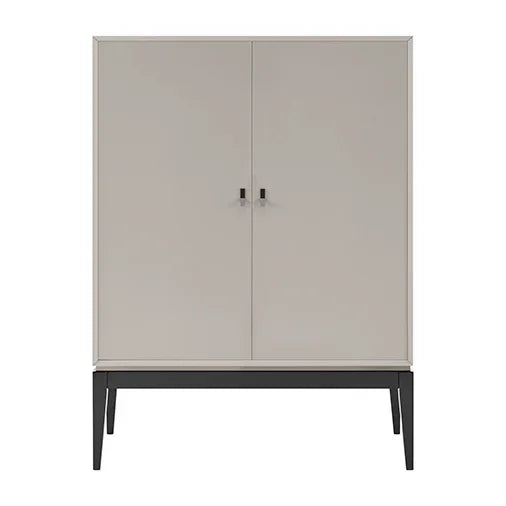 Pasadena 2 Door Drinks Cabinet - Flannel Grey