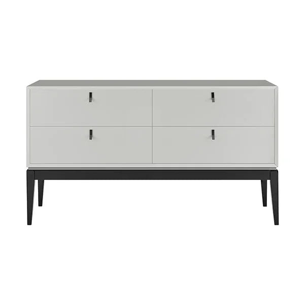 Pasadena Chest of 4 Drawers - Cool Grey