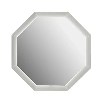 Pasadena LED Hexagon Mirror - Cool Grey